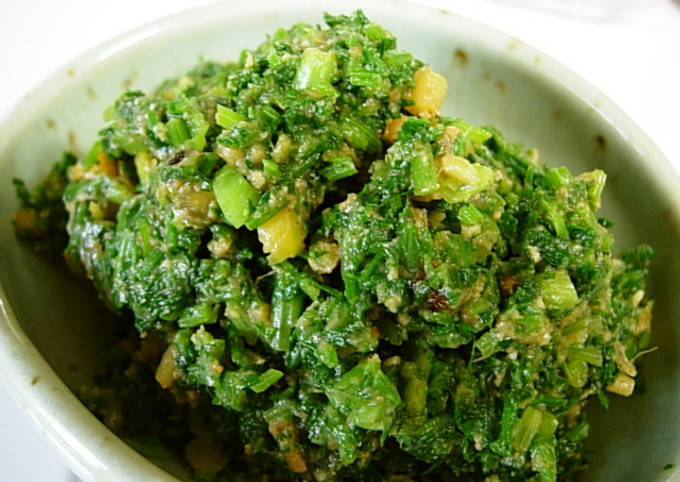 人参の葉  ¥680 人参の葉 ¥680