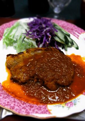 ポークチャップ　充実野菜ソースでお店の味-レシピのメイン写真