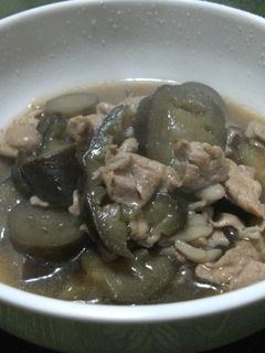 ★茄子と豚肉の味噌炒め煮-レシピのメイン写真