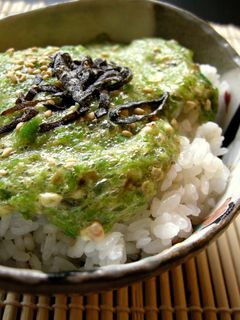 すりおろしオクラ丼@柚子胡椒風味-レシピのメイン写真