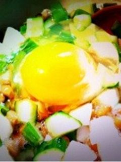 ご飯にもおつまみにも!ネバネバサラダ♪-レシピのメイン写真