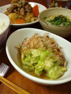 キャベツのおひたし-レシピのメイン写真