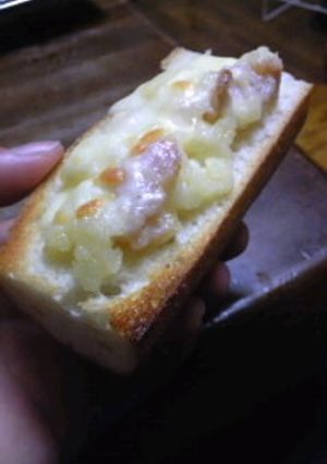マッシュポテトのオープンサンド-レシピのメイン写真