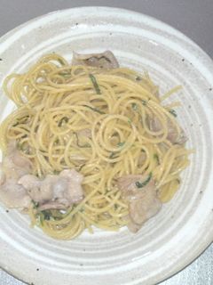 簡単!しそ香る和風パスタ-レシピのメイン写真