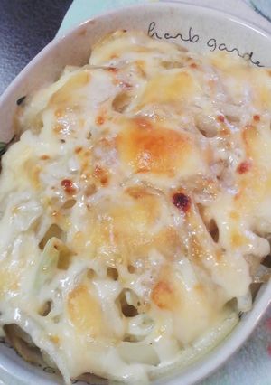 じゃがいもの玉ねぎマヨチーズ焼き-レシピのメイン写真