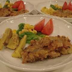 รูปของ レンコンの揚げ焼き