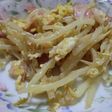 簡単★ベーコンもやしの玉子炒め