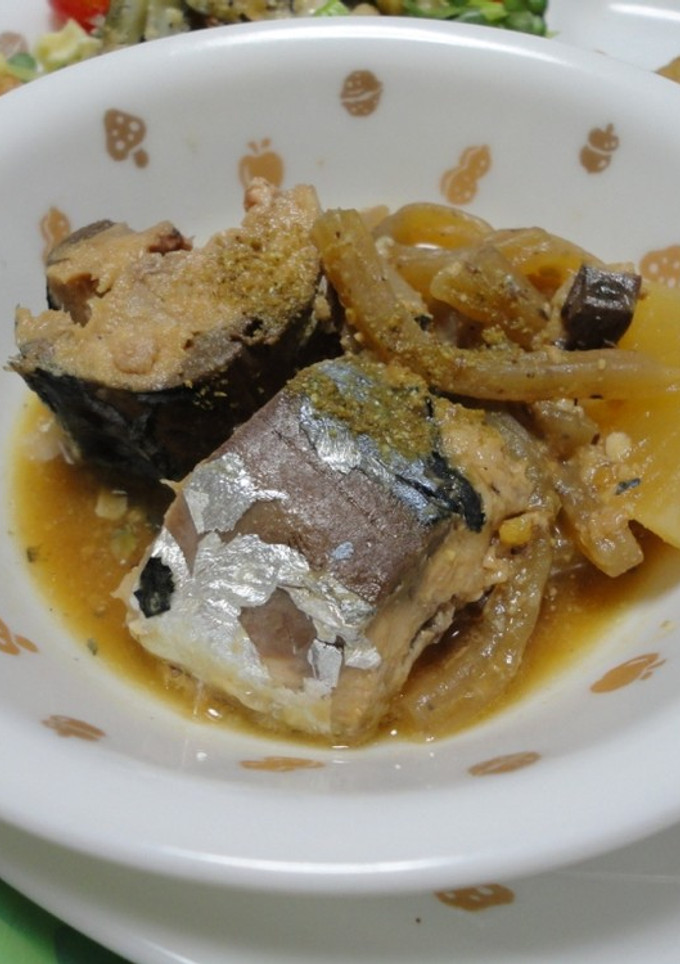 鯖の味噌煮缶を使用して煮付け-レシピのメイン写真