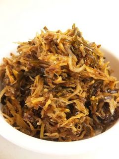 大人味の飯トモ♪だし殻とミョウガの佃煮-レシピのメイン写真