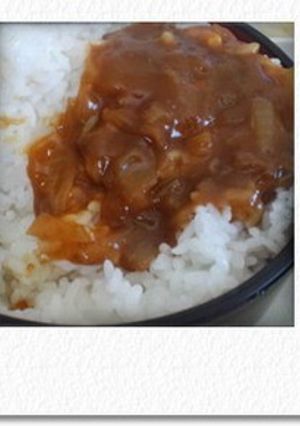 レンジで10分玉ねぎだけでおいしいカレー-レシピのメイン写真