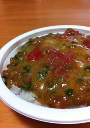 納豆明太マヨたまご飯-レシピのメイン写真