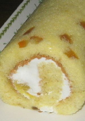 甘夏のロールケーキ-レシピのメイン写真