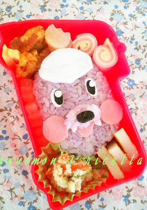 ＊キャラ弁＊ポコポッテイト【ムテ吉】-レシピのメイン写真
