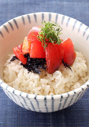 トマトの漬け丼-レシピのメイン写真
