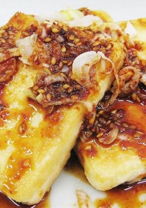 【辛口揚げ出し豆腐】の作り方-レシピのメイン写真