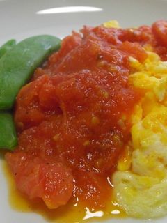 フレッシュトマトのオムレツ-レシピのメイン写真