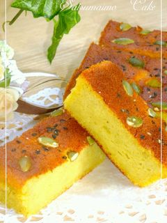 ふわふわしっとり♡さつまいもケーキ-レシピのメイン写真
