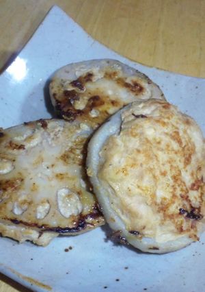 サクサク☆美味〜蓮根ハンバーグ-レシピのメイン写真
