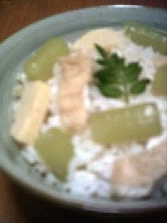 フキ+タケノコの炊き込みご飯-レシピのメイン写真