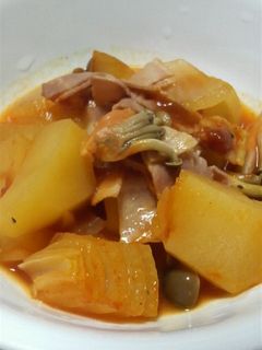 一日分の野菜ジュース煮込み-レシピのメイン写真