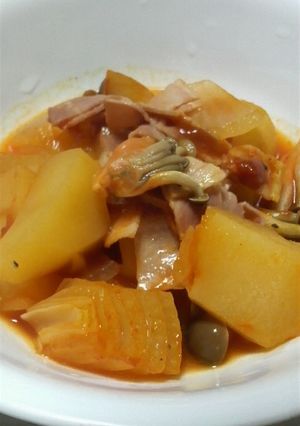 一日分の野菜ジュース煮込み-レシピのメイン写真