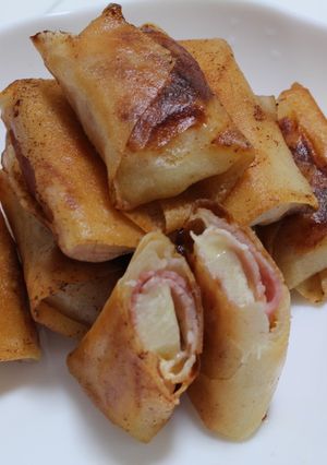 じゃがベーチーズ春巻き♪-レシピのメイン写真