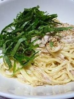 ★ツナマヨと大葉の簡単パスタ★-レシピのメイン写真