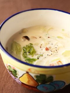 レタスのミルクチーズ煮-レシピのメイン写真