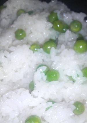 きれいなお豆の豆ごはん-レシピのメイン写真