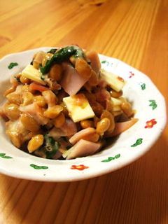 三色なっとう和え-レシピのメイン写真