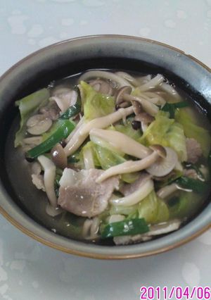 鶏うどん♪-レシピのメイン写真