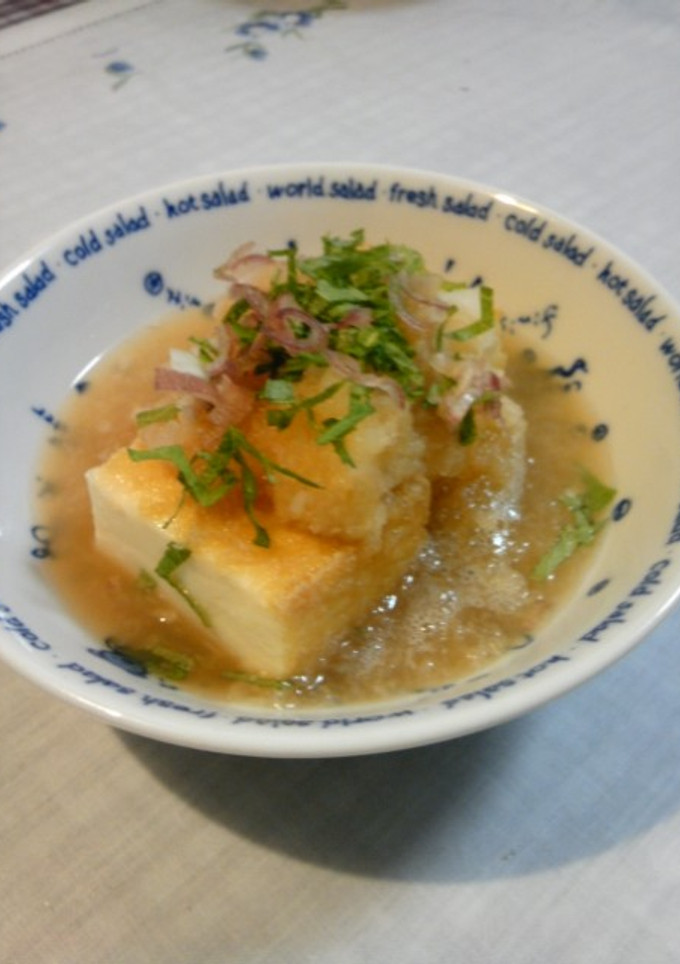 厚揚げの食べ方-レシピのメイン写真
