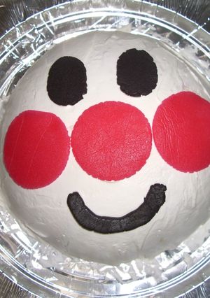 簡単お誕生日ケーキ～アンパンマン～-レシピのメイン写真