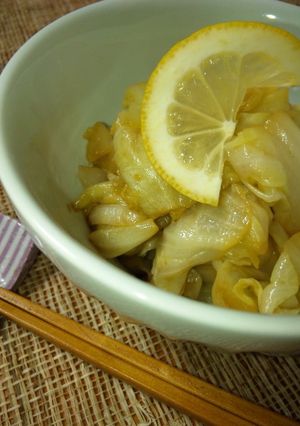 キャベツのレモン醤油和え-レシピのメイン写真