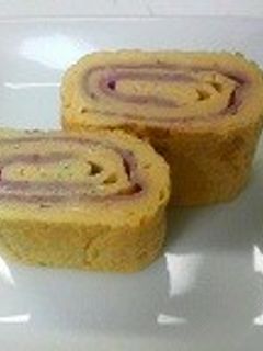 お花見・お弁当にハムを巻いた玉子焼き-レシピのメイン写真
