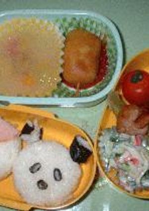 記録　次男弁当-レシピのメイン写真