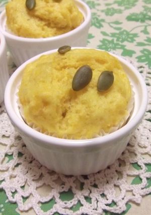 かぼちゃの蒸しパン-レシピのメイン写真