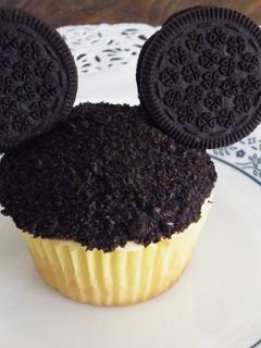 ミッキーのカップケーキ❤アメリカ発-レシピのメイン写真