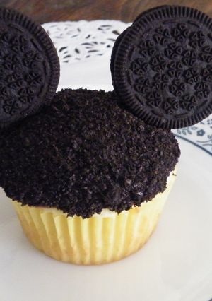 ミッキーのカップケーキ❤アメリカ発-レシピのメイン写真