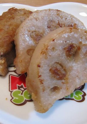 れんこん付肉団子-レシピのメイン写真