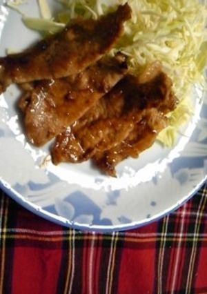 豚肉炒め❤健康的にお酢入りで❤❤-レシピのメイン写真