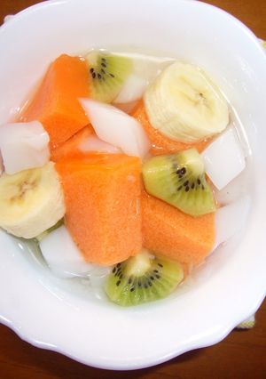 充実野菜の杏仁豆腐-レシピのメイン写真