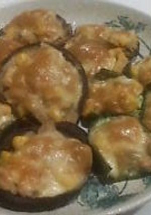簡単＠ツナコーンの焼き椎茸-レシピのメイン写真