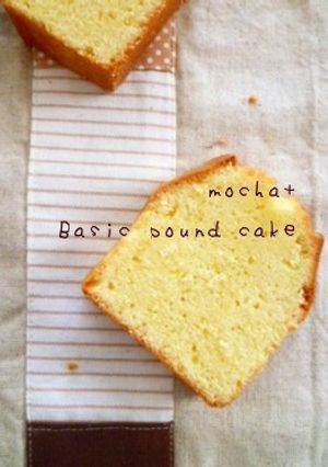 プレーンパウンドケーキ-レシピのメイン写真