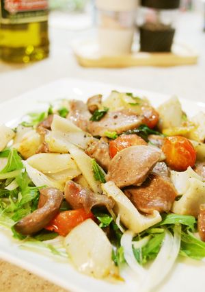 砂肝とれんこんのイタリアン炒め-レシピのメイン写真