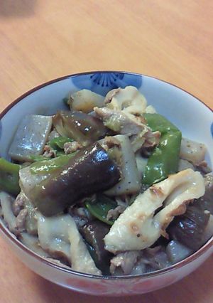 ボリュームおかず！なすの味噌煮-レシピのメイン写真