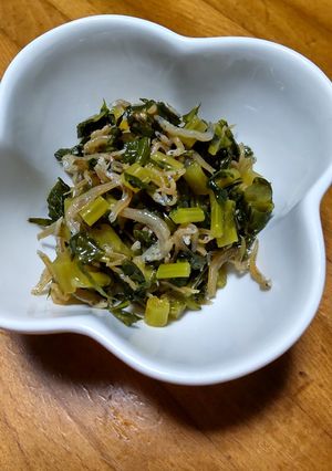 大根の葉っぱとじゃこの甘辛煮-レシピのメイン写真