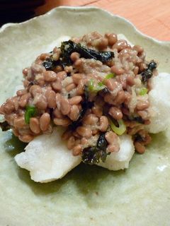 もちもちネバウマ☆揚げ餅みぞれ納豆-レシピのメイン写真