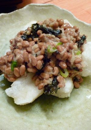 もちもちネバウマ☆揚げ餅みぞれ納豆-レシピのメイン写真
