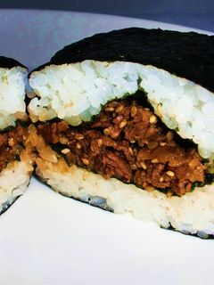 ランチに焼き肉おにぎりを持って行こう~!-レシピのメイン写真